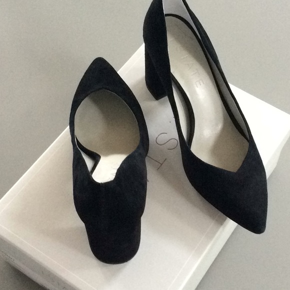 saffy block heel pump